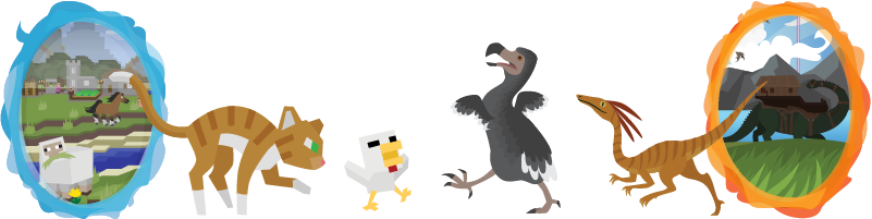 Games crossing over into each universe as the gamer switches what server they run