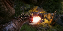 A screenshot of some Day of Dragons gameplay