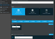 A screenshot showing how the robust Automated Task scheduler in NodePanel