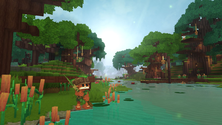 A screenshot of some Hytale gameplay